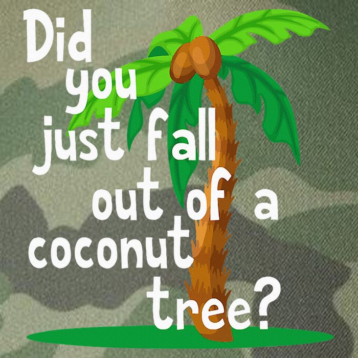 Did You Just Fall Out Of A Coconut Tree Legacy Tie Dye Trucker Hat