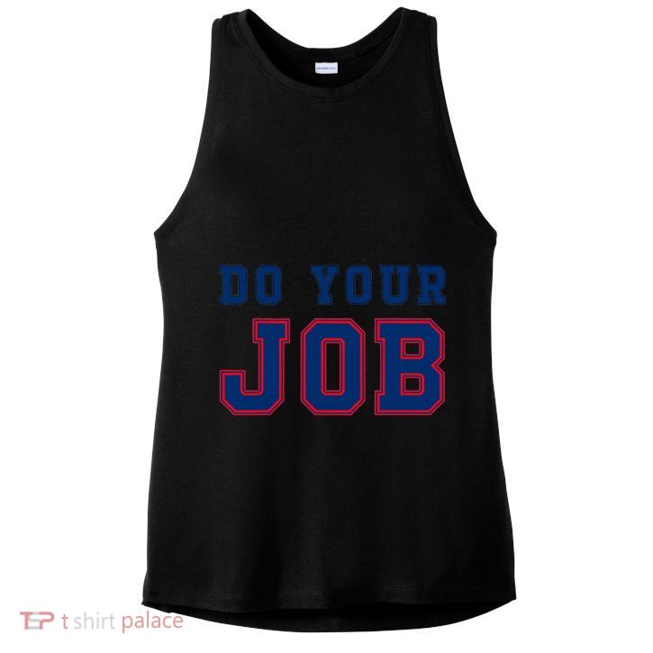 (Do Your Job) Funny Ladies PosiCharge Tri-Blend Wicking Tank