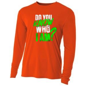 Do You Know Who I Am Cooling Performance Long Sleeve Crew