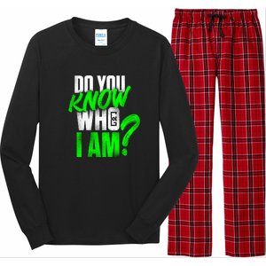 Do You Know Who I Am Long Sleeve Pajama Set