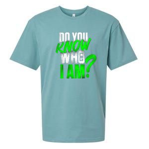 Do You Know Who I Am Sueded Cloud Jersey T-Shirt