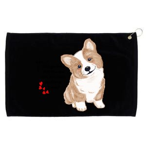 Did You Know That There Are Over 300 Words For Love In Canine? Grommeted Golf Towel