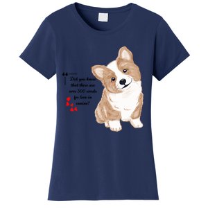 Did You Know That There Are Over 300 Words For Love In Canine? Women's T-Shirt