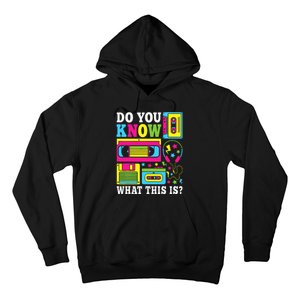 Do You Know What This Is 80s 90s Outfit Hoodie