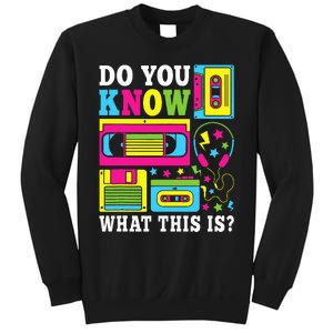 Do You Know What This Is 80s 90s Outfit Sweatshirt