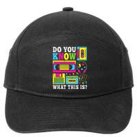 Do You Know What This Is 80s 90s Outfit 7-Panel Snapback Hat