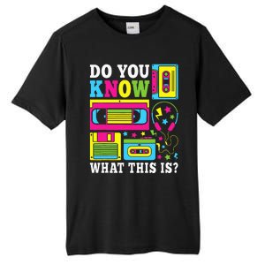 Do You Know What This Is 80s 90s Outfit Tall Fusion ChromaSoft Performance T-Shirt