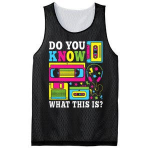 Do You Know What This Is 80s 90s Outfit Mesh Reversible Basketball Jersey Tank