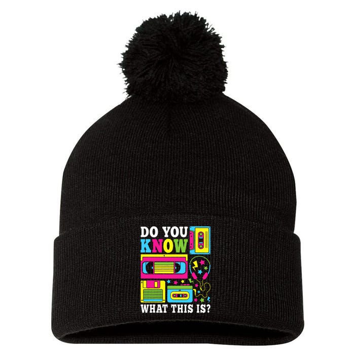 Do You Know What This Is 80s 90s Outfit Pom Pom 12in Knit Beanie