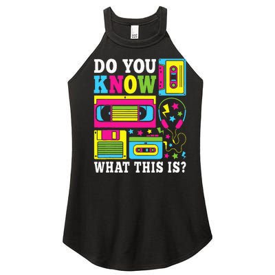 Do You Know What This Is 80s 90s Outfit Women’s Perfect Tri Rocker Tank