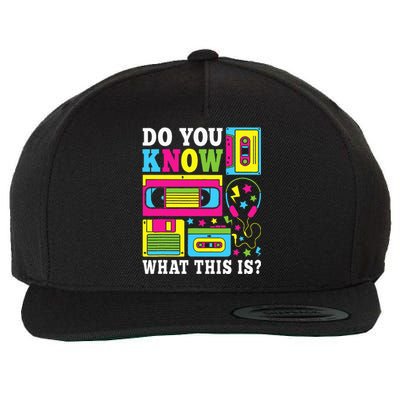 Do You Know What This Is 80s 90s Outfit Wool Snapback Cap