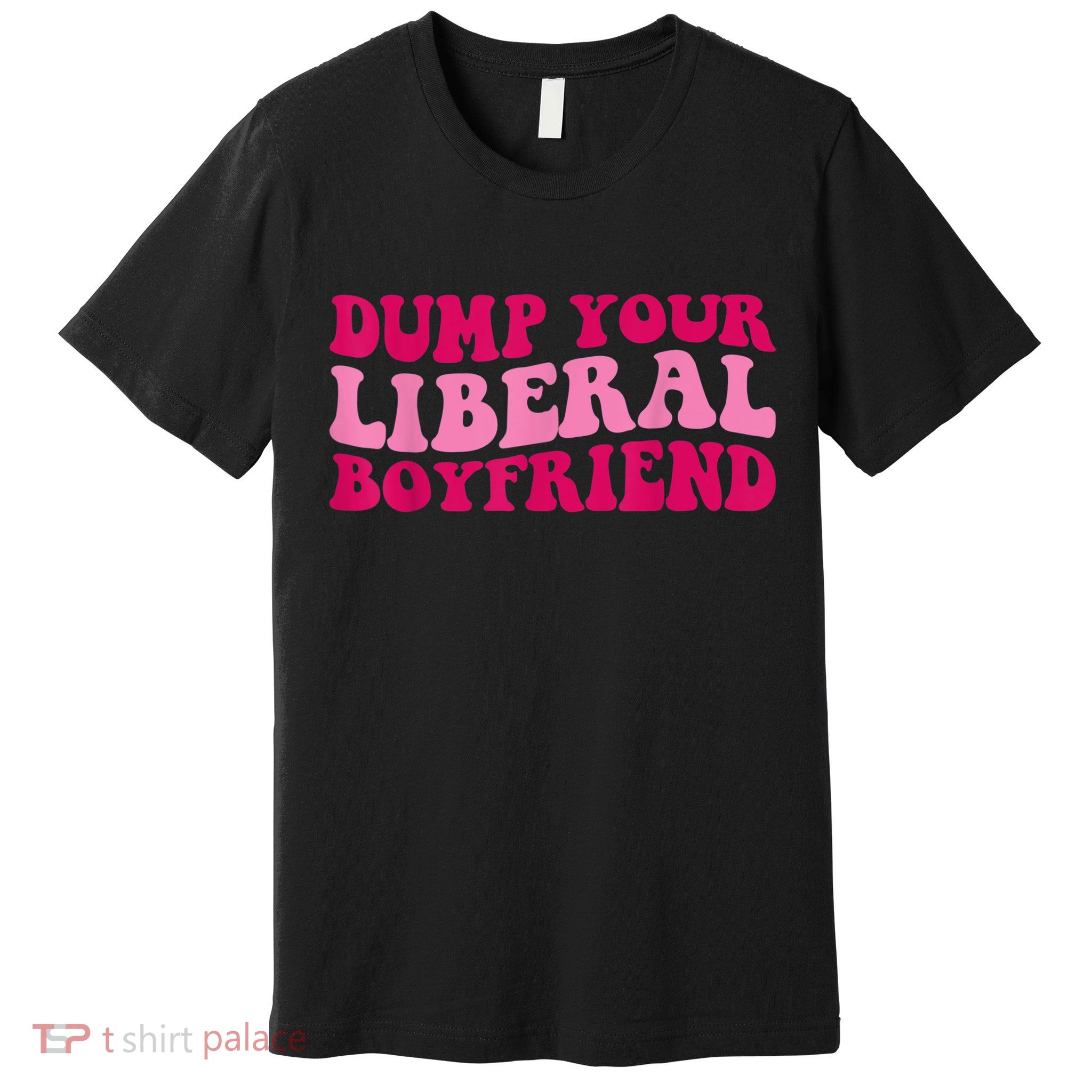 Dump Your Liberal Boyfriend Funny Gift Premium T-Shirt