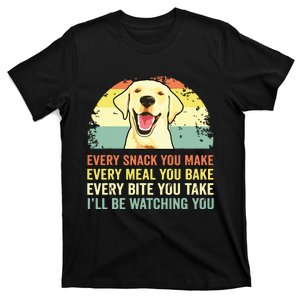 Dad Yellow Labrador Retriever T-Shirt