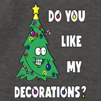 Do You Like My Decorations Christmas Vector Backpack