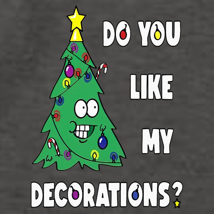 Do You Like My Decorations Christmas Vector Backpack