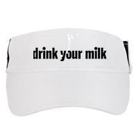 Drink Your Milk Adult Drive Performance Visor