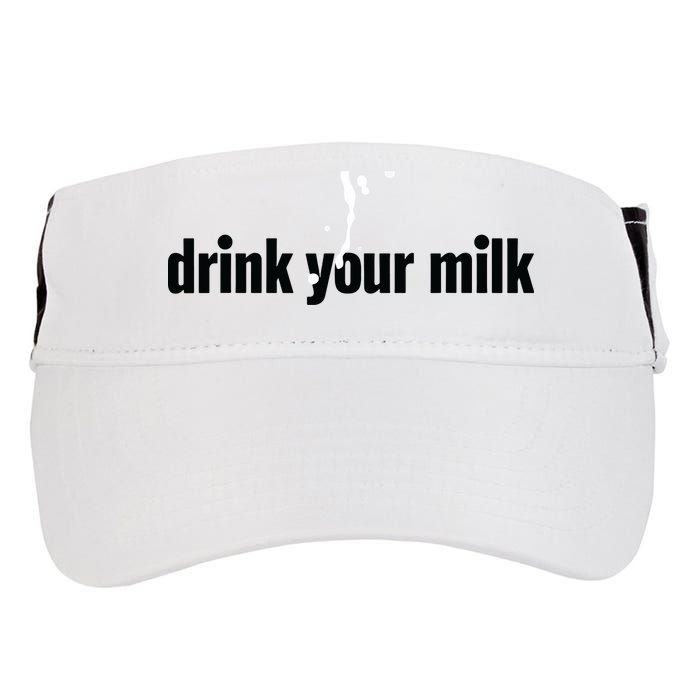 Drink Your Milk Adult Drive Performance Visor