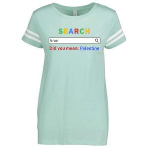 Did You Mean Palestine Free Palestine Gaza Peace Enza Ladies Jersey Football T-Shirt