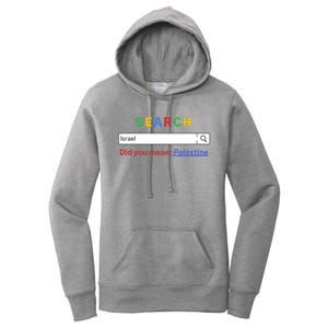 Did You Mean Palestine Free Palestine Gaza Peace Women's Pullover Hoodie