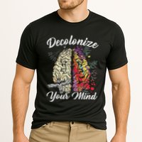 Decolonize Your Mind Indigenous People Native American Cooling Performance Crew T-Shirt