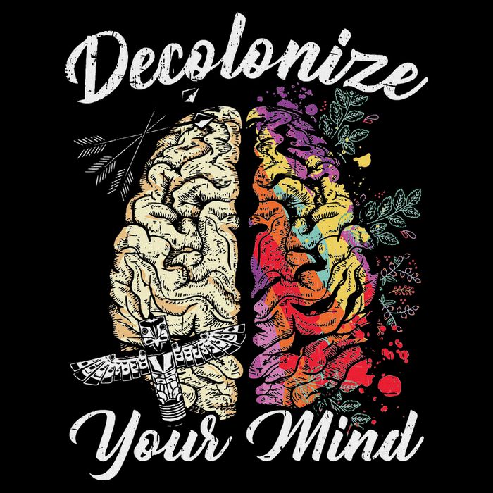 Decolonize Your Mind Indigenous People Native American 16 in Basic Backpack