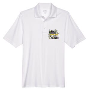 Does Your Mama KnowS How You Got Those Beads Men's Origin Performance Pique Polo