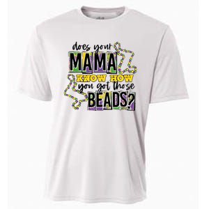 Does Your Mama KnowS How You Got Those Beads Cooling Performance Crew T-Shirt