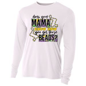 Does Your Mama KnowS How You Got Those Beads Cooling Performance Long Sleeve Crew