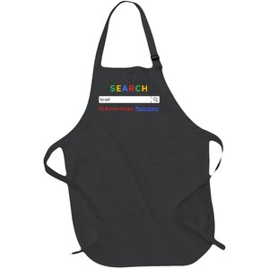 Did You Mean Palestine Free Palestine Gaza Peace Full-Length Apron With Pockets