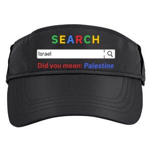 Did You Mean Palestine Free Palestine Gaza Peace Adult Drive Performance Visor