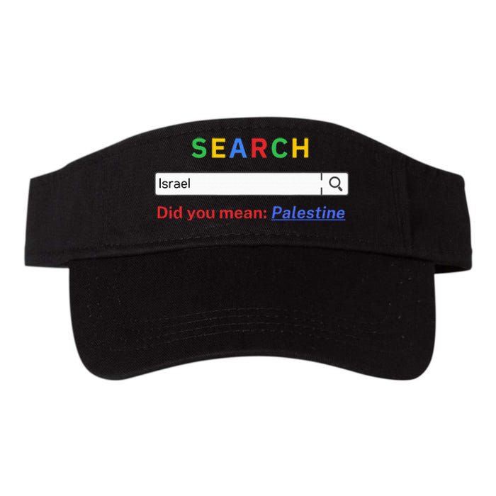 Did you mean Palestine  free Palestine  Gaza Peace  Valucap Bio-Washed Visor