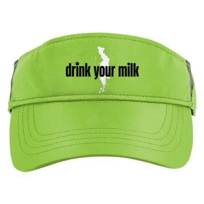 Drink Your Milk Premium Adult Drive Performance Visor