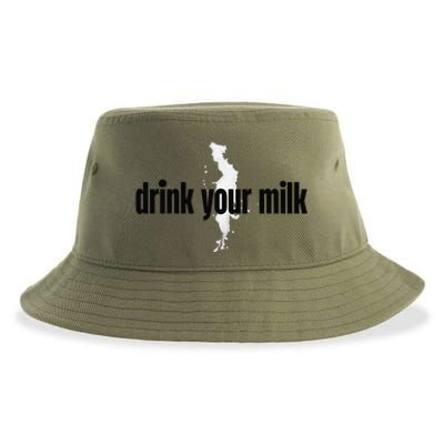 Drink Your Milk Premium Sustainable Bucket Hat