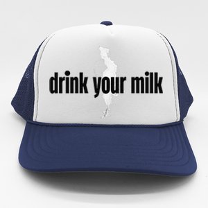 Drink Your Milk Premium Trucker Hat