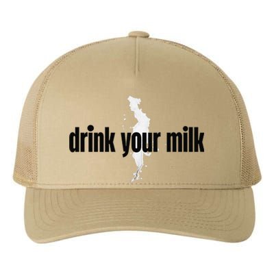 Drink Your Milk Premium Yupoong Adult 5-Panel Trucker Hat