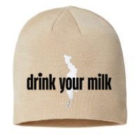 Drink Your Milk Premium Sustainable Beanie