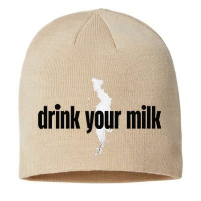 Drink Your Milk Premium Sustainable Beanie