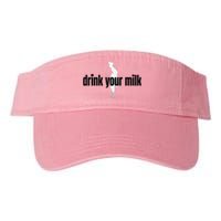 Drink Your Milk Valucap Bio-Washed Visor