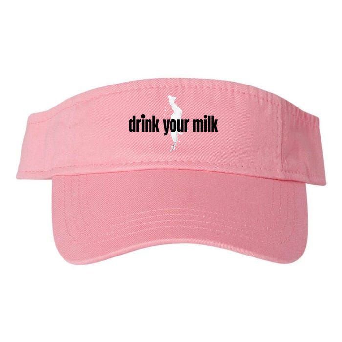 Drink Your Milk Valucap Bio-Washed Visor