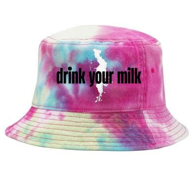 Drink Your Milk Tie-Dyed Bucket Hat