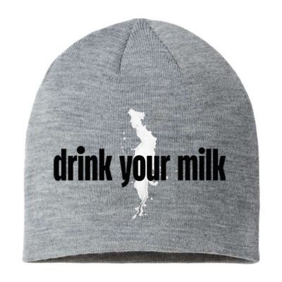 Drink Your Milk Sustainable Beanie