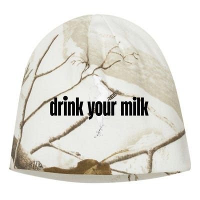 Drink Your Milk Kati - Camo Knit Beanie