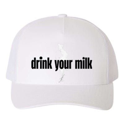 Drink Your Milk Yupoong Adult 5-Panel Trucker Hat