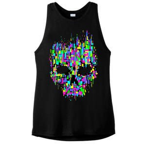 Dynamic Skull Ladies PosiCharge Tri-Blend Wicking Tank