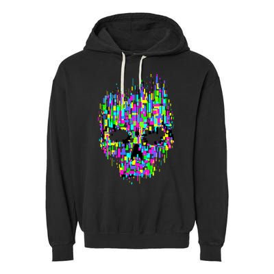Dynamic Skull Garment-Dyed Fleece Hoodie