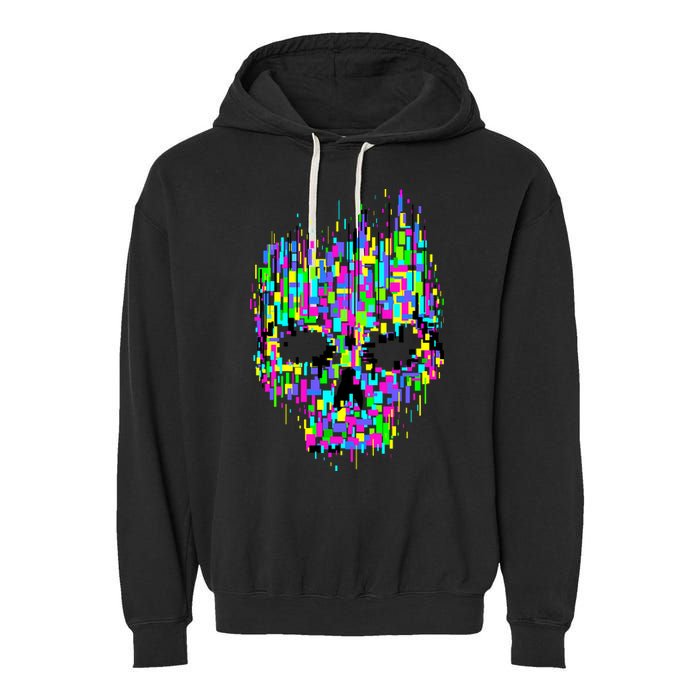 Dynamic Skull Garment-Dyed Fleece Hoodie