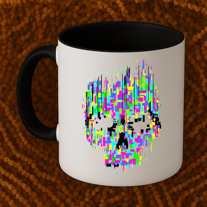 Dynamic Skull Coffee Mug