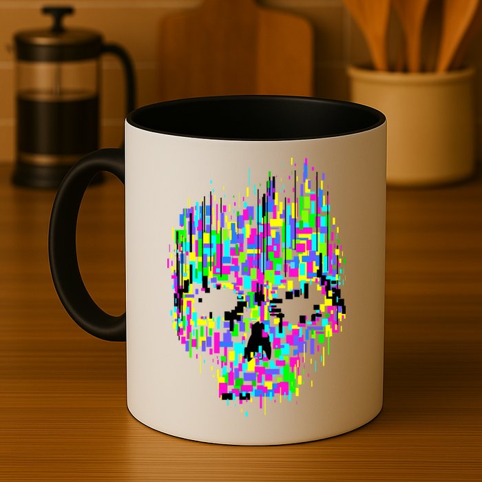 Dynamic Skull Coffee Mug