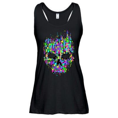 Dynamic Skull Ladies Essential Flowy Tank
