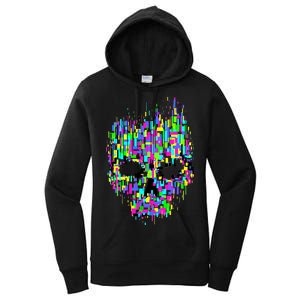 Dynamic Skull Women's Pullover Hoodie